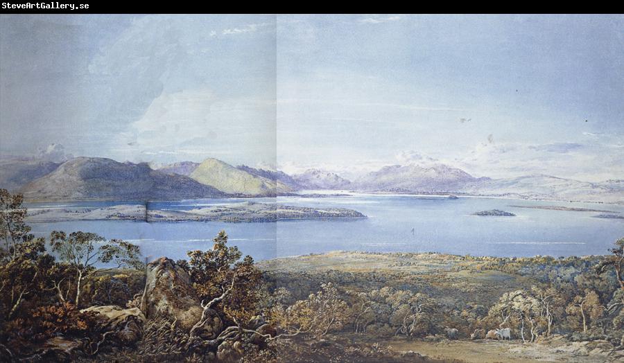 Francis Oliver Finch View of Loch Lomond